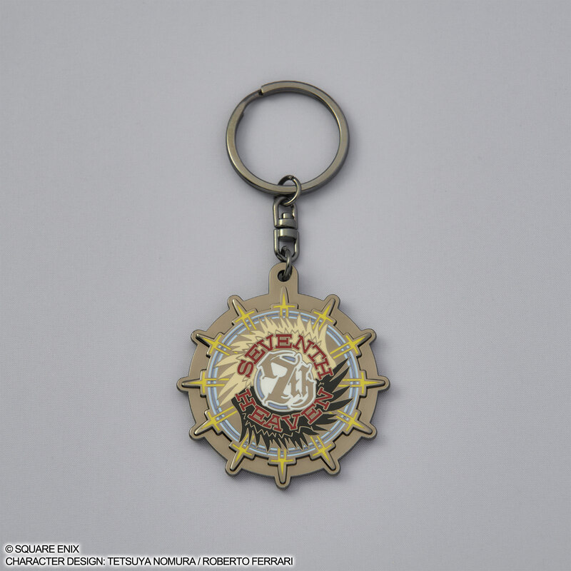 (PO) Final Fantasy VII Rebirth Metal Key Chain Seventh Heaven