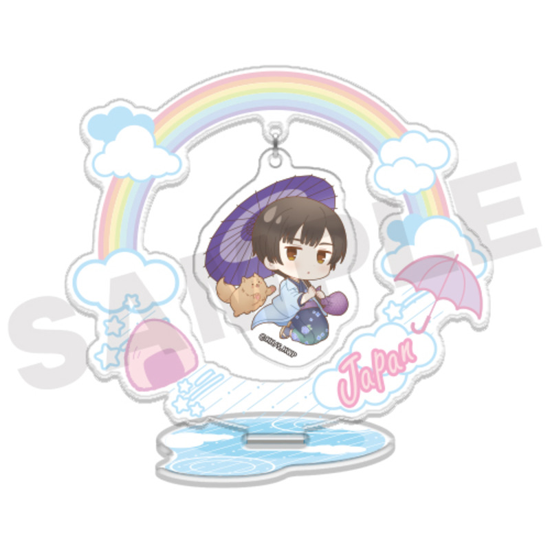 (PO) Hetalia World Stars Yurakko Acrylic Stand 3 Japan (DreCelle Mini)