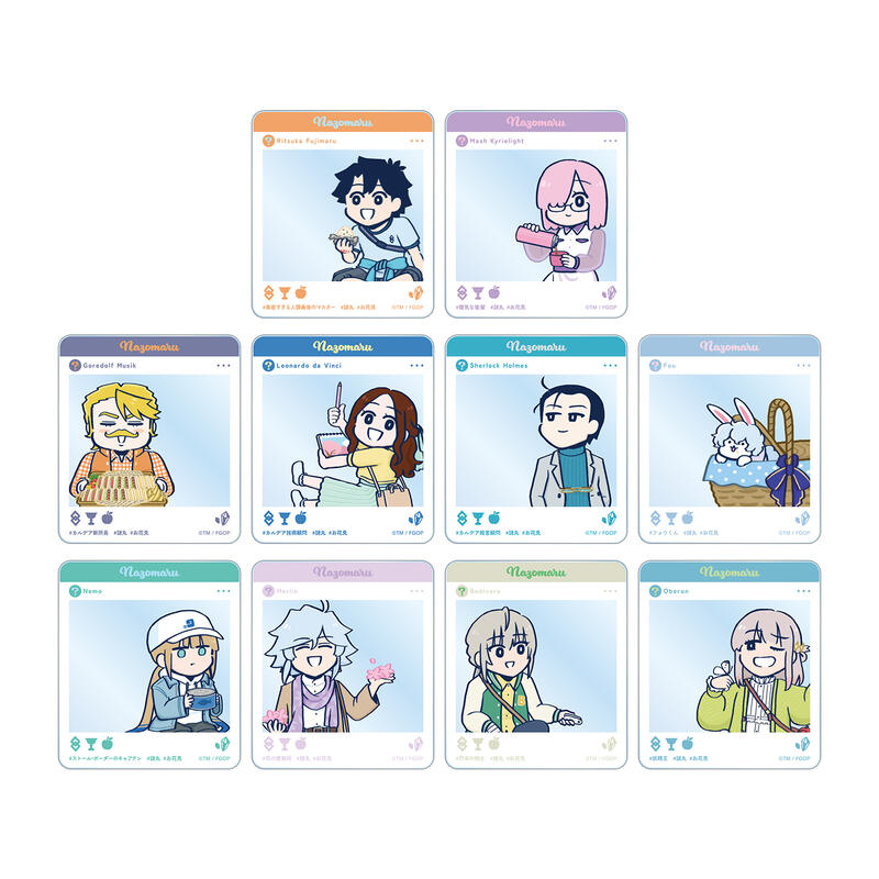 (PO) Fate/Grand Order Fujimaru Ritsuka wa Wakaranai Tsuchida Original Illustration Ohanami Ver. Trading Acrylic Card [BOX]