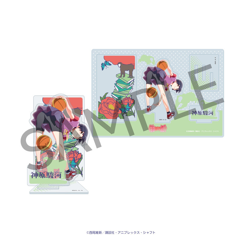 (PO) Charaditional Toy Monogatari Series Hanafuda Pattern Acrylic Stand Kanbaru Suruga