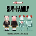 (PO) BE@RBRICK SPY X FAMILY 100% 2 Pack