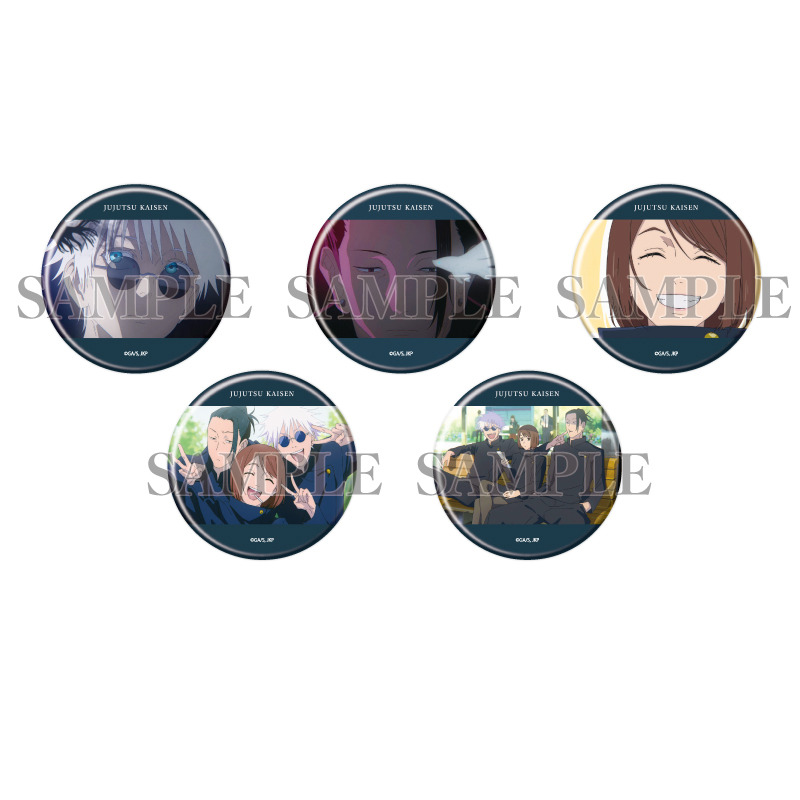 (PO) Can Badge Jujutsu Kaisen Hidden Inventory / Premature Death 08 Scenes Illustration [BOX]