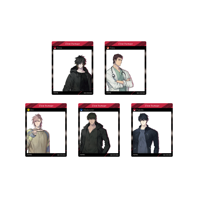(PO) Acrylic Card Slow Damage 01 Official Illustration [BOX]