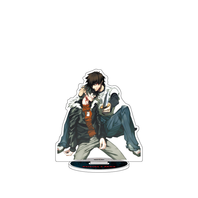 (PO) Acrylic Stand Togainu no Chi 03 Keisuke & Akira (Official Illustration)