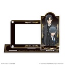 (PO) Black Butler Public School Arc Card Stand with Acrylic Stand
