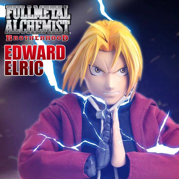 (PO) FigZero 1/6th Scale Articulated Figure - Fullmetal Alchemist: Brotherhood - Edward Elric (Re-issue)