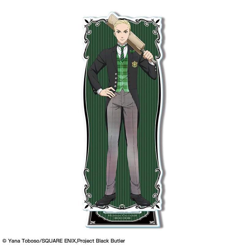 (PO) Black Butler Public School Arc Acrylic Stand Design 05 Herman Greenhill