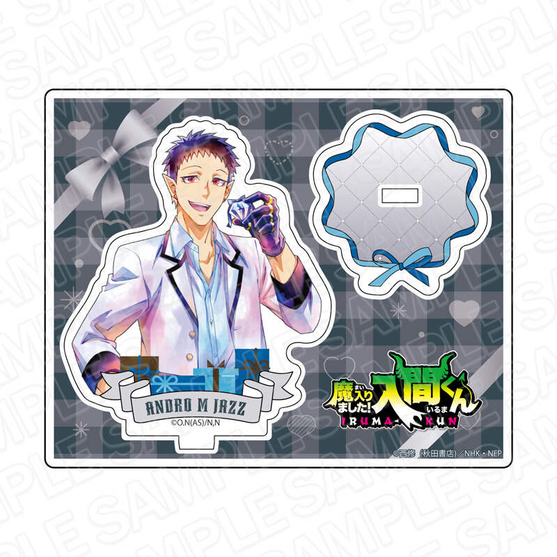 (PO) Welcome to Demon School! Iruma-kun Acrylic Stand Pale Tone Series Andro M. Jazz Present Ver.