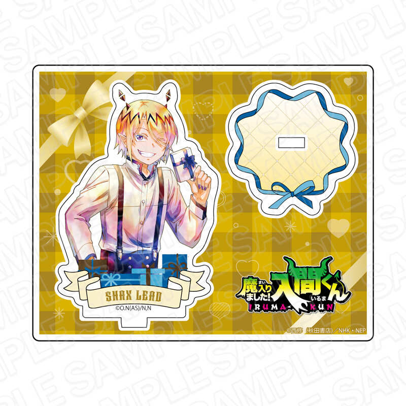 (PO) Welcome to Demon School! Iruma-kun Acrylic Stand Pale Tone Series Shax Lead Present Ver.