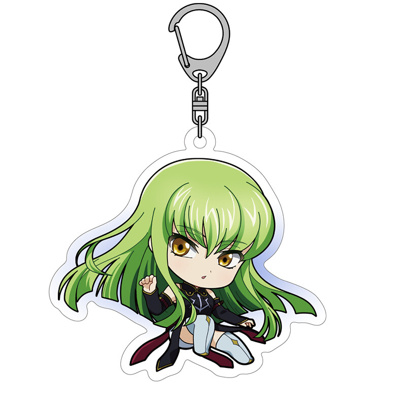 (PO) Code Geass Lelouch of the Rebellion C.C. Acrylic Key Chain