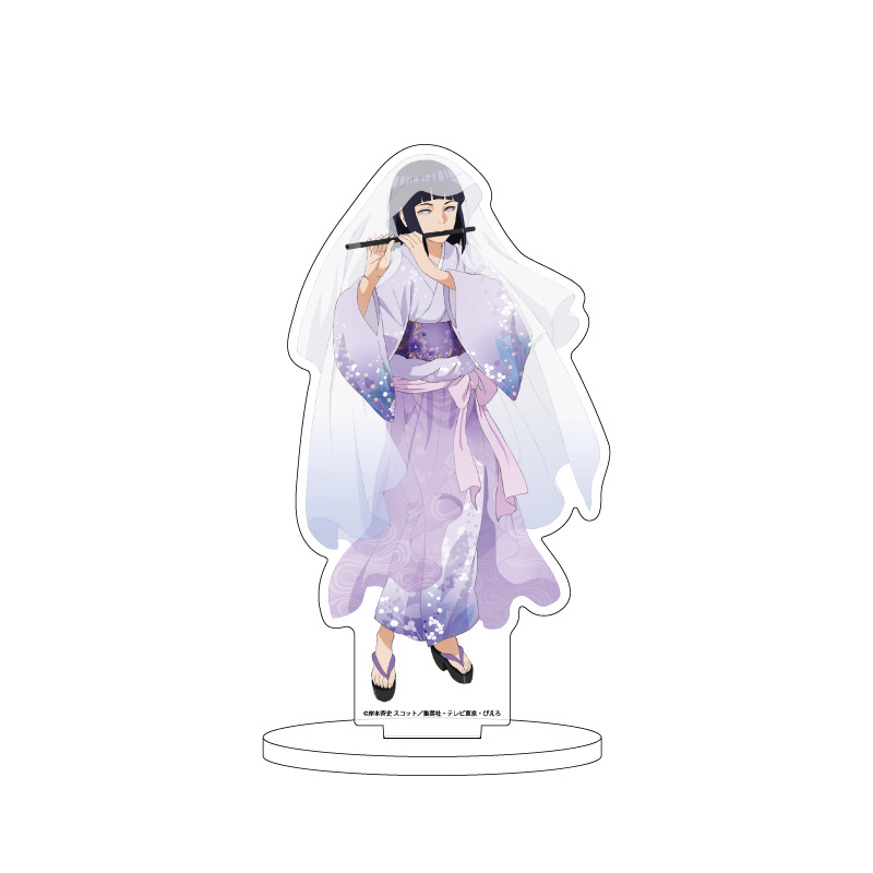 (PO) Acrylic Stand NARUTO & BORUTO 69 Hyuga Hinata Traditional Japanese Musical Instruments Ver. (Original Illustration)
