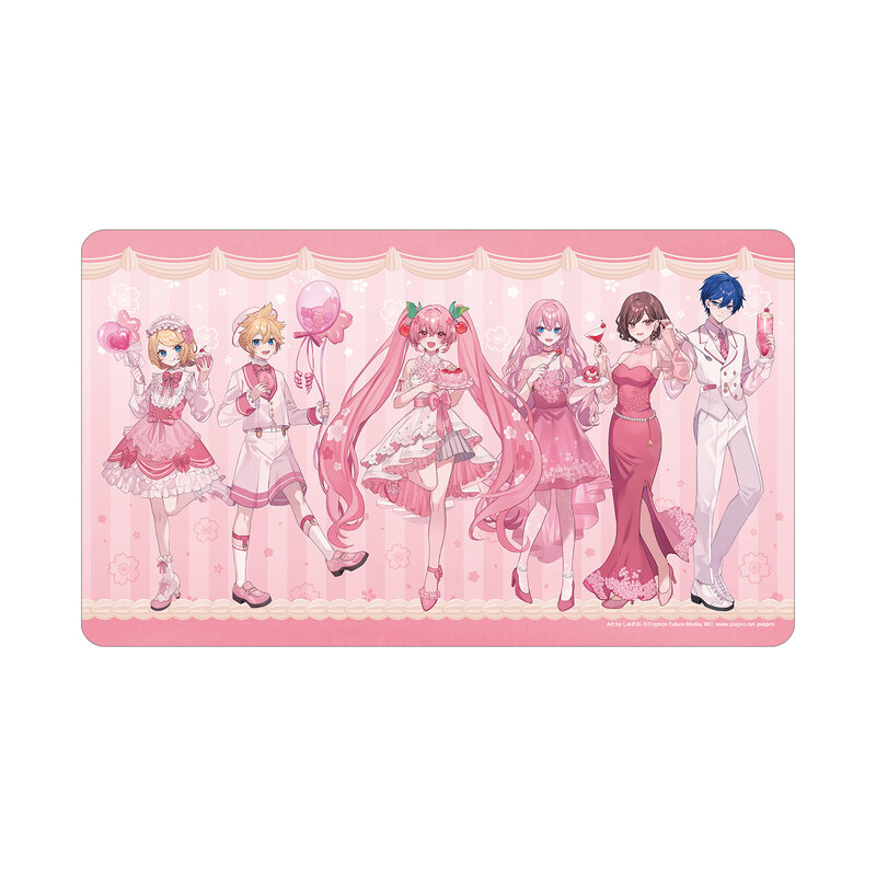(PO) Sakura Miku Original Illustration Group Cherry Blossom Party Ver. Art by Shugao Multi Desk Mat