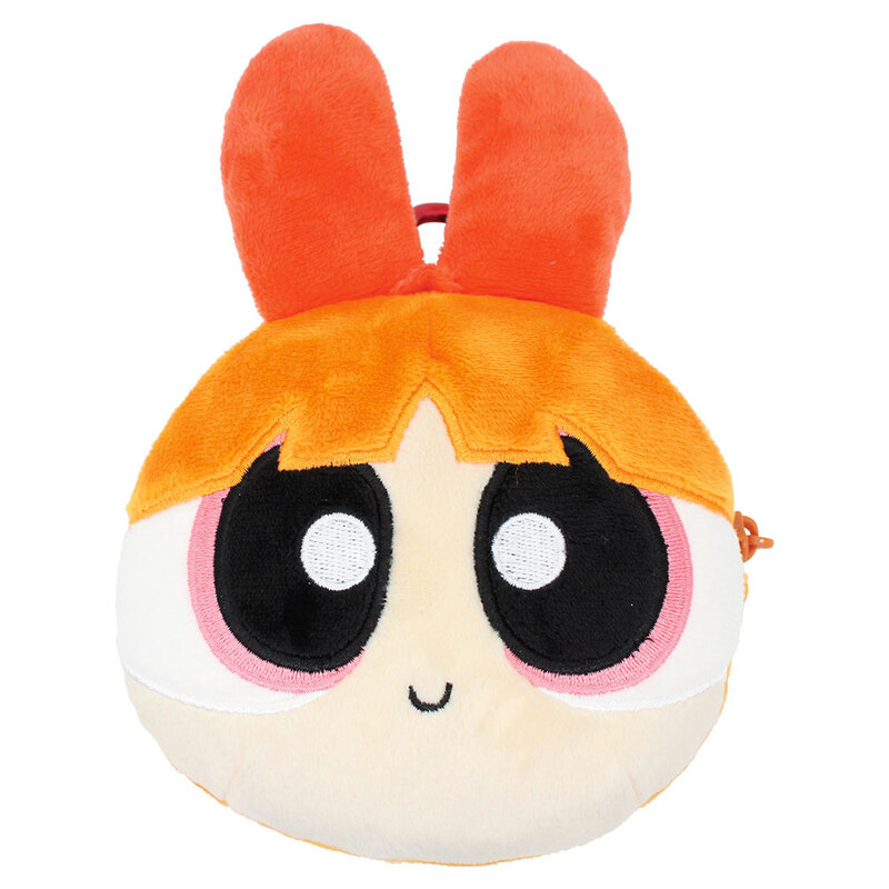 (PO) The Powerpuff Girls Plush Fastener Mascot with Carabiner Blossom