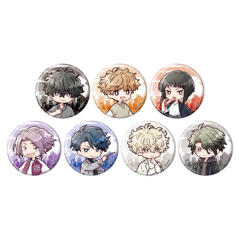 (PO) Can Badge Ron Kamonohashi: Deranged Detective 04 Casual Outfit Ver. (Graff Art Illustration) [BOX]