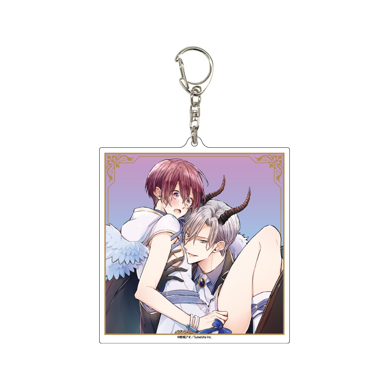 (PO) Deka Acrylic Key Chain The Perfect Prince Loves Me, the Side Character?! 01 Alec & Loneal A (Official Illustration)
