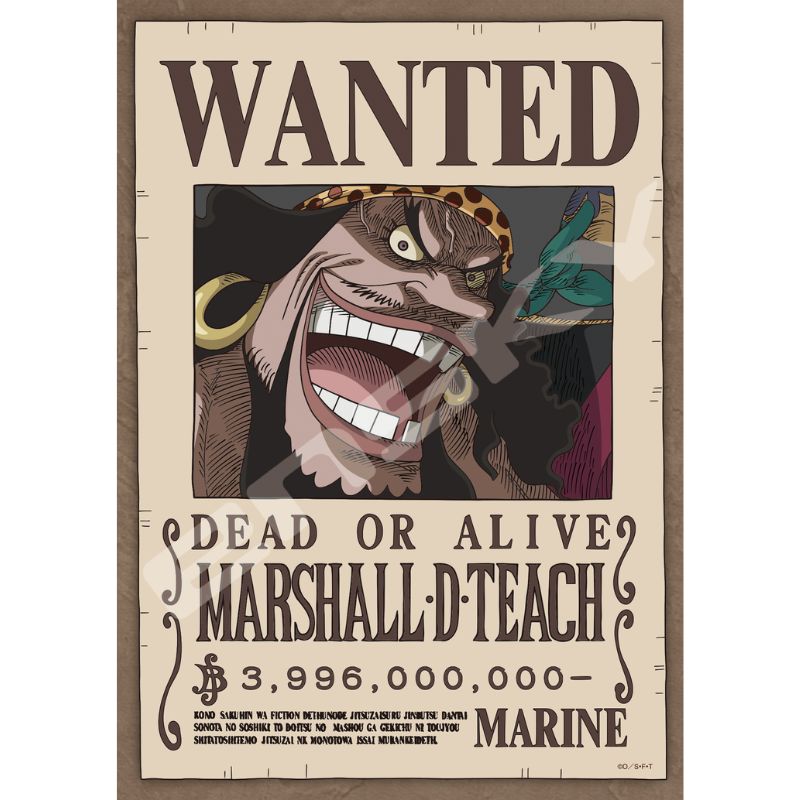(PO) One Piece Jigsaw Puzzle 208 Piece 208-149 Four Emperors Blackbeard Teach
