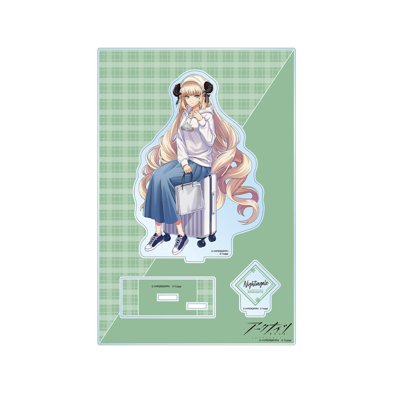 (PO) Arknights Original Illustration Nightingale Shopping Ver. Big Acrylic Stand with Parts