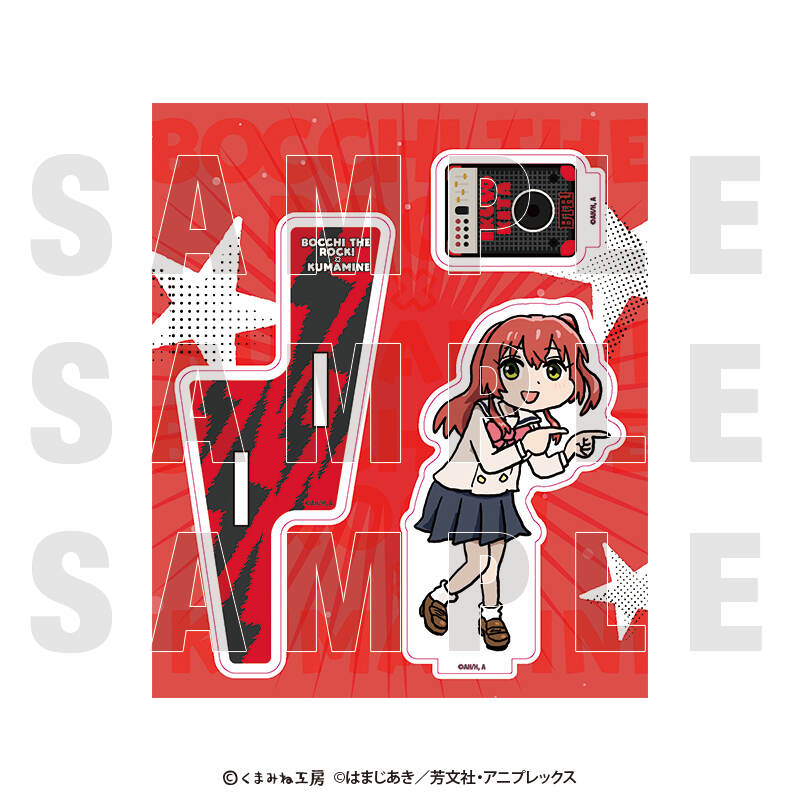 Bocchi the Rock! x kumamine Acrylic Stand Kita Ikuyo