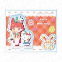 (PO) Welcome to Demon School! Iruma-kun x Sanrio Characters Acrylic Stand Opera x Hello Kitty Easter Ver.