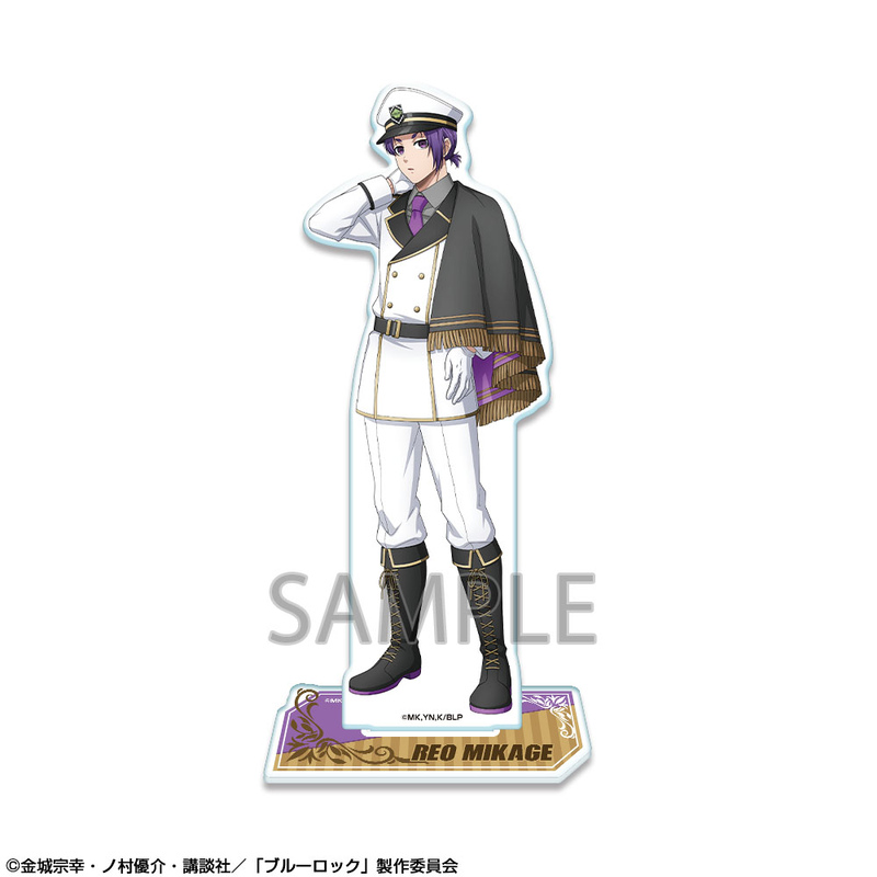 Blue Lock Acrylic Stand Design 05 Mikage Reo Prison Mediator Ver. Original Illustration