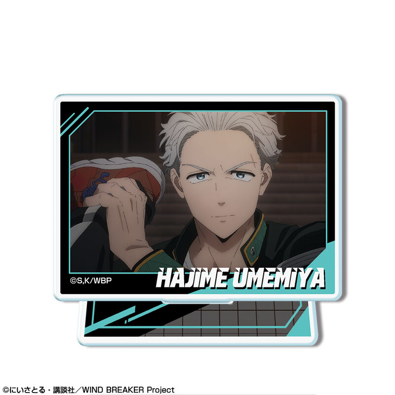 (PO) Wind Breaker Mini Acrylic Stand Design 24 Umemiya Hajime C