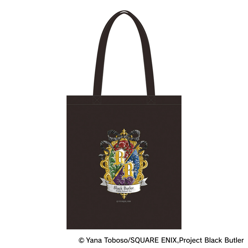 (PO) Black Butler Public School Arc Tote Bag Motif