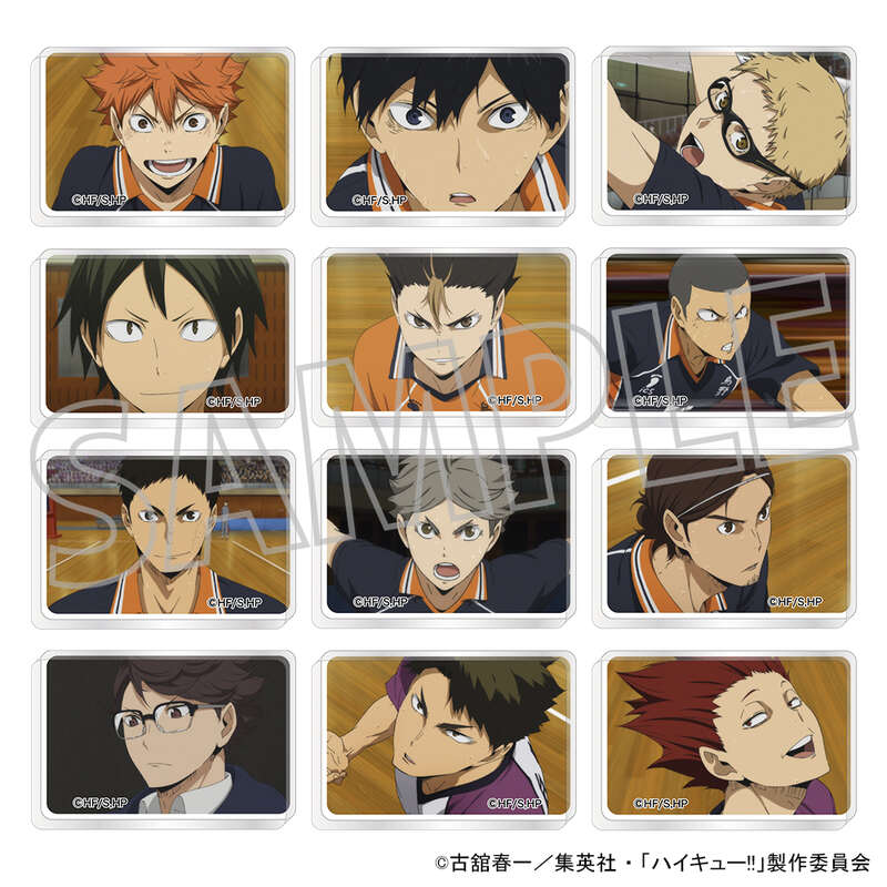(PO) Haikyu!! Mini Acrylic Block Collection Vol. 3 [BOX]