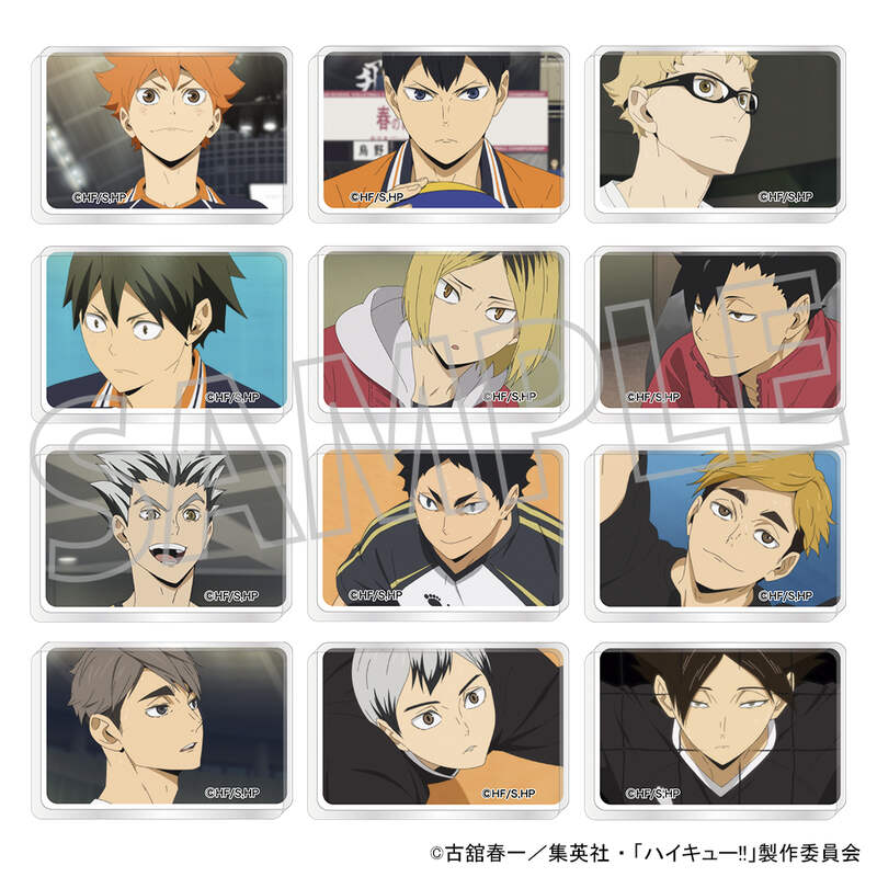 (PO) Haikyu!! Mini Acrylic Block Collection Vol. 4 [BOX]