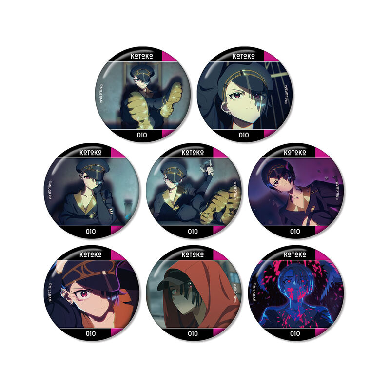 (PO) Milgram Trading Music Video Can Badge Kotoko Deep Cover [BOX]