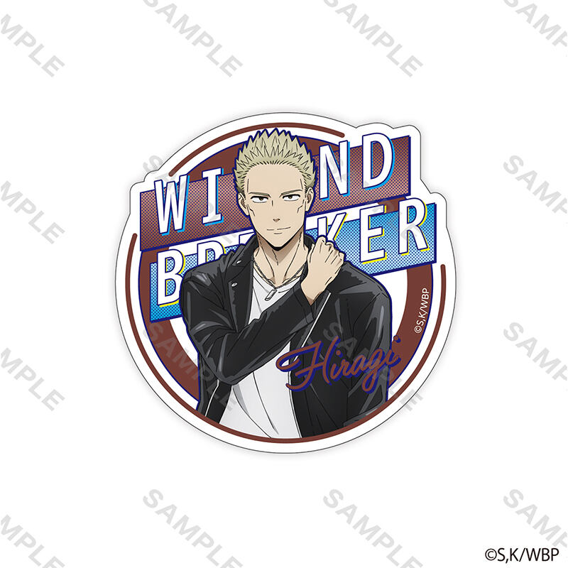 (PO) Wind Breaker Sticker Casual Outfit Copyright Hiragi Toma