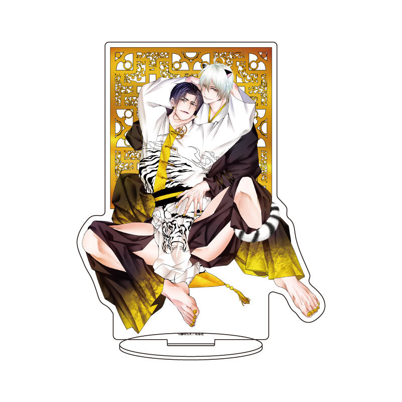 (PO) Acrylic Stand Fudanshi Shokan -Isekai de Shinju ni Hameraremashita- 02 Design B (Official Illustration)