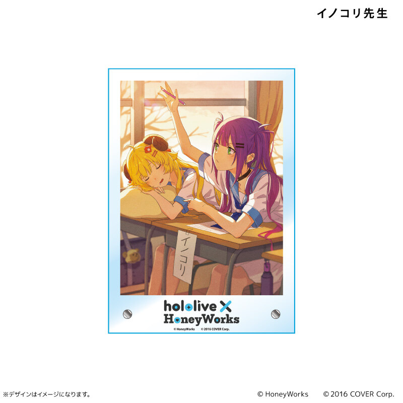 (PO) hololive x HoneyWorks Acrylic Board Inokori Sensei