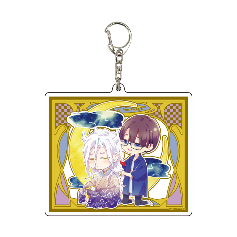 (PO) Deka Acrylic Key Chain Rajo Koidukiyo 01 Group Design (Original Illustration)