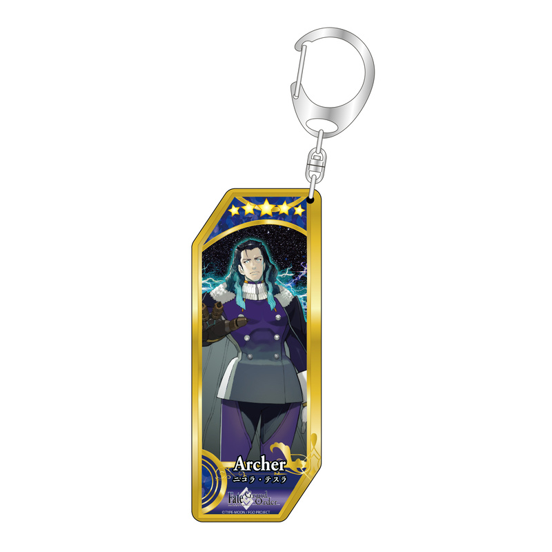(PO) Fate/Grand Order Servant Key Chain 240 Archer / Nikola Tesla
