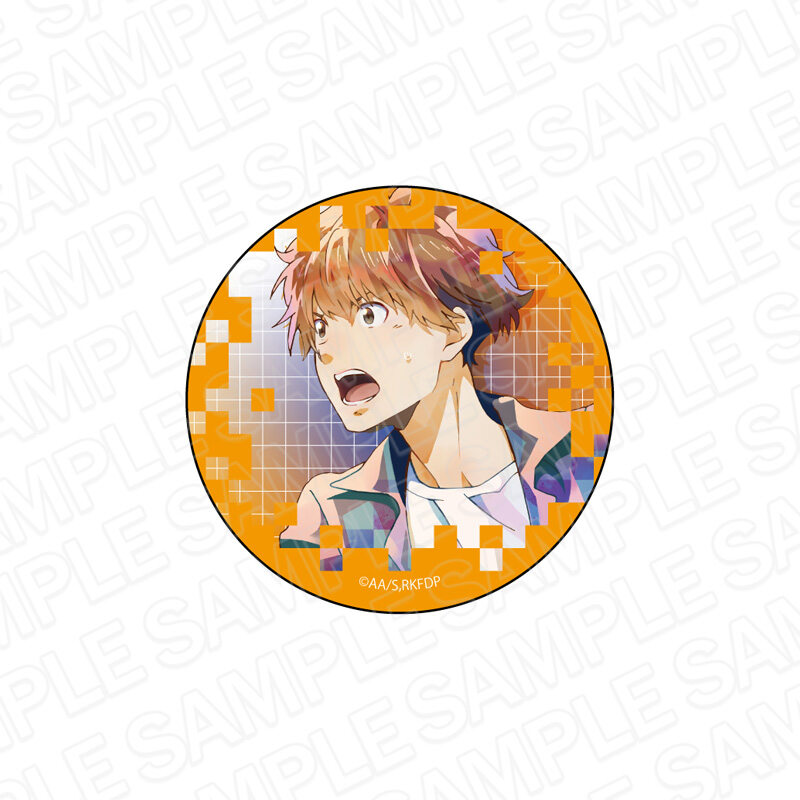 (PO) Ron Kamonohashi: Deranged Detective Can Badge Pale Tone Series Isshiki Totomaru