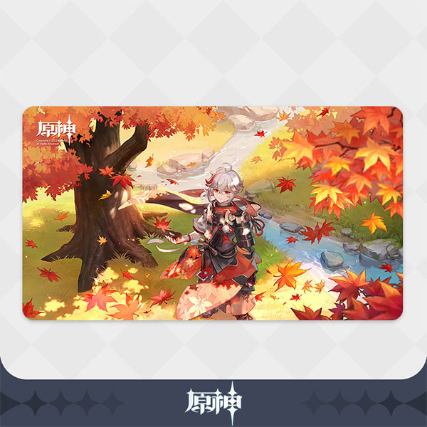 Genshin Impact Scarlet Leaves Pursue Wild Waves Desk Mat