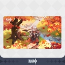 Genshin Impact Scarlet Leaves Pursue Wild Waves Desk Mat