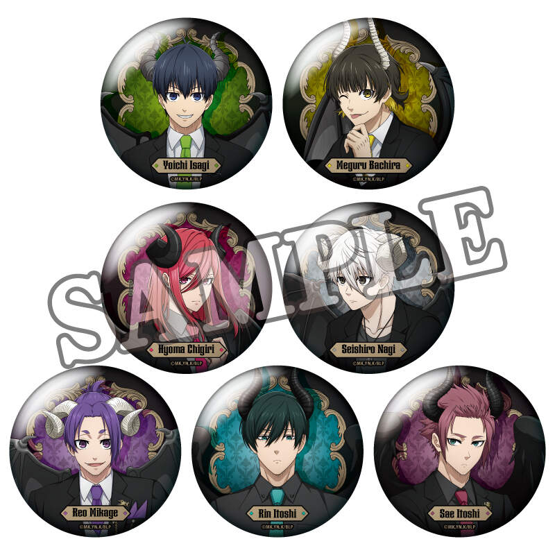 (PO) Blue Lock Trading Can Badge Seven Deadly Sinners [BOX]
