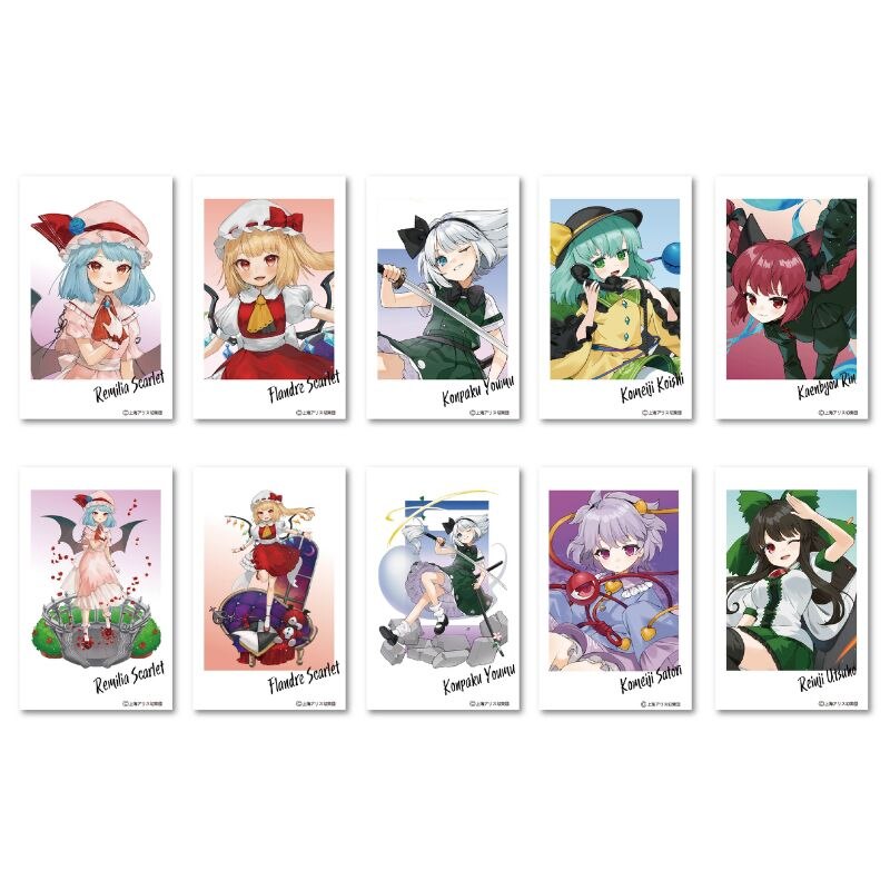 (PO) Touhou Project Trading Photo Style Card Illust. Gotoh Vol. 2 [BOX]