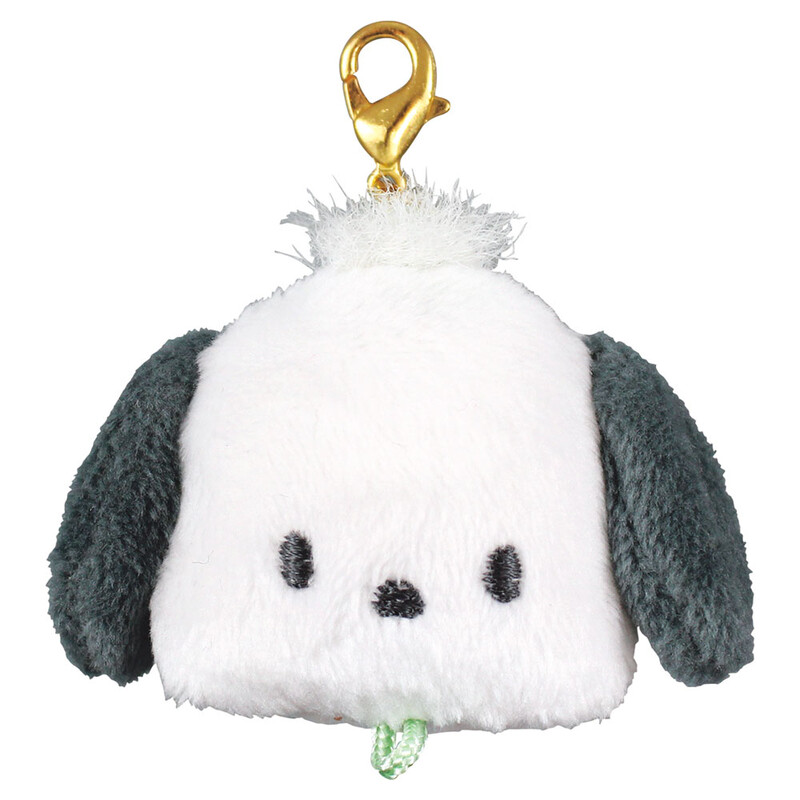 (PO) Sanrio Characters Tsunagete Mascot Charm Key Chain Pochacco