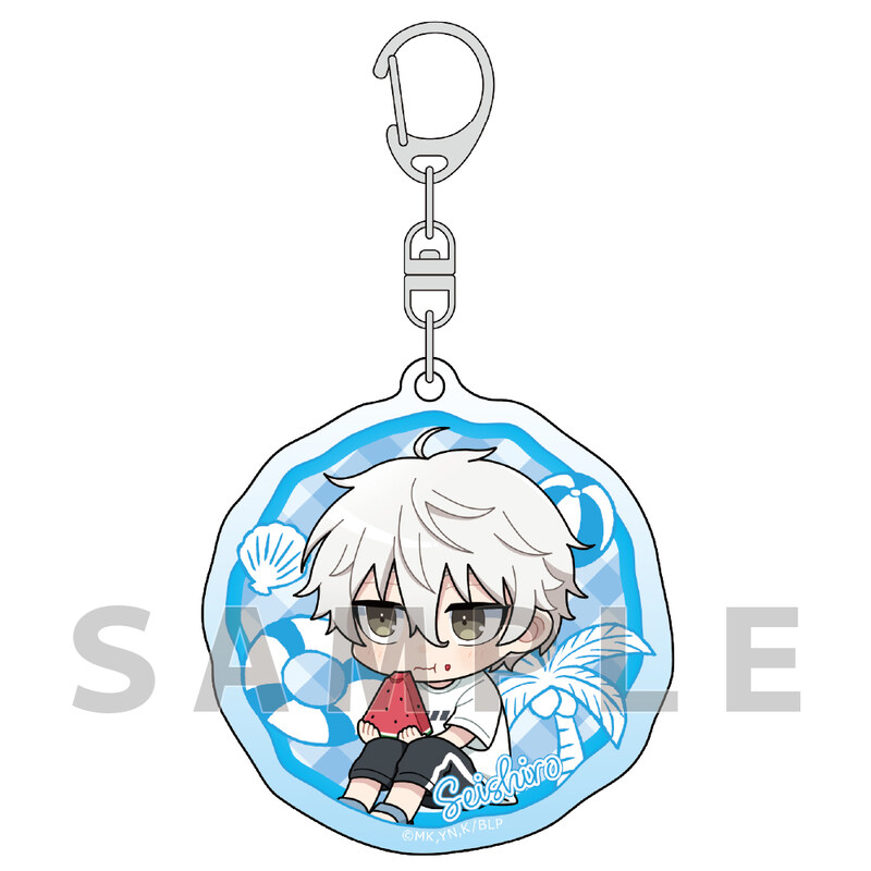 (PO) Blue Lock Acrylic Key Chain Nagi Seishiro / Vacances