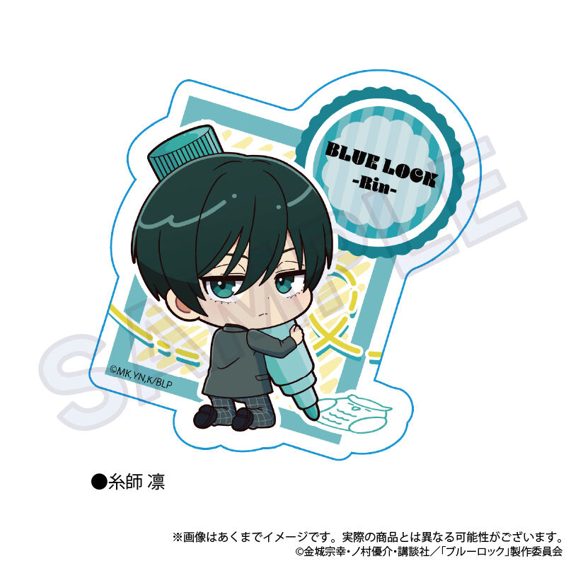 (PO) Blue Lock Sticker Oekakiccho Ver. Itoshi Rin