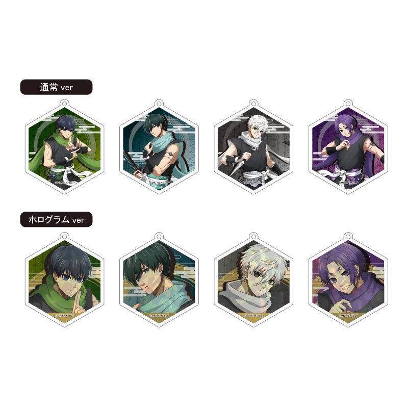 (PO) Blue Lock Acrylic Key Chain Collection Shinobi Ver. [BOX]