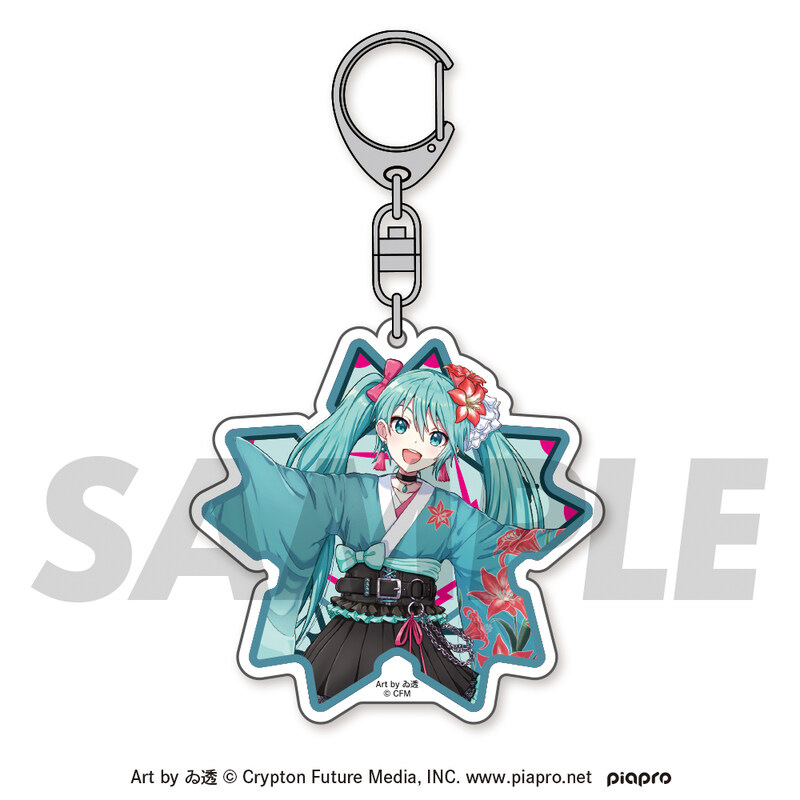 Piapro Characters -Japunk Style- Aromatic Acrylic Key Chain Hatsune Miku