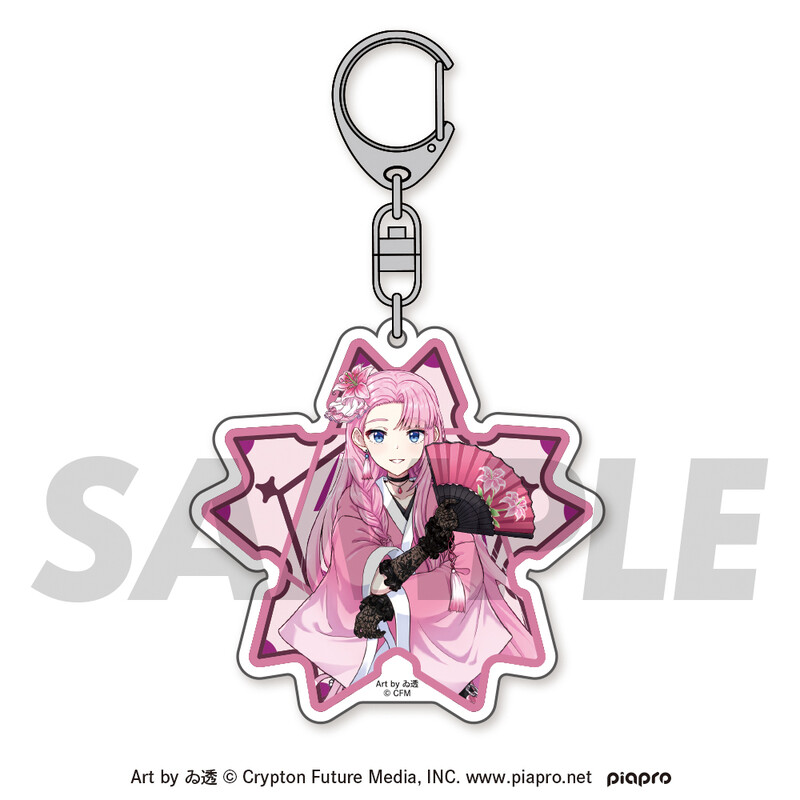 Piapro Characters -Japunk Style- Aromatic Acrylic Key Chain Megurine Luka