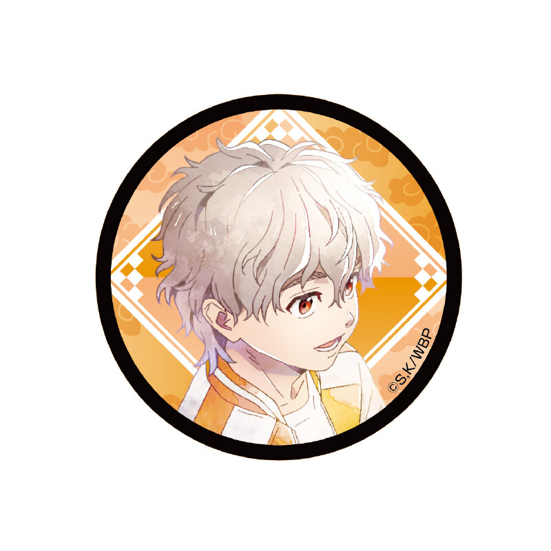 (PO) Wind Breaker Glitter Can Badge Tomiyama Choji