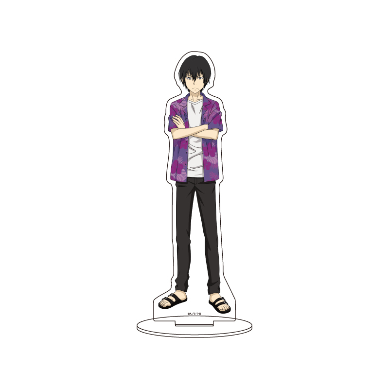 (PO) Acrylic Stand Reborn! 79 Hibari Kyoya Aloha Shirt Ver. (Original Illustration)