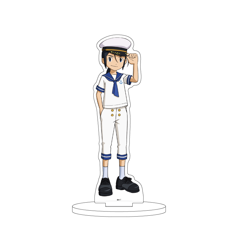 (PO) Acrylic Stand Digimon Frontier 08 Minamoto Koji Marine Ver. (Original Illstration)