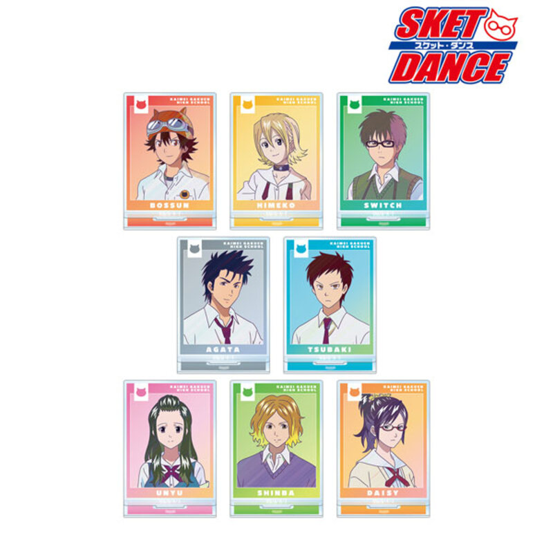 (PO) Sket Dance Trading Ani-Art Clear Label Acrylic Stand [BOX]