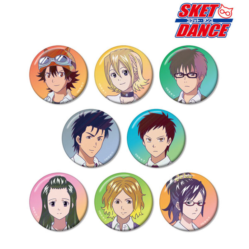 (PO) Sket Dance Trading Ani-Art Clear Label Can Badge [BOX]